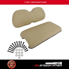 Golf Cart Front Cushion Set Fits Club Car Precedent Beige