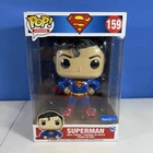 RARE SUPERMAN Funko Pop Vinyl Jumbo 10" DC Comics Exclusive Walmart