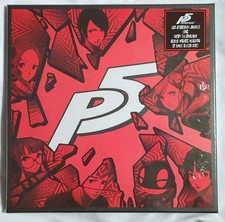 Persona 5 by Atlus Sound Team Vinyl, 4 LP Case Scratched Essential Edition