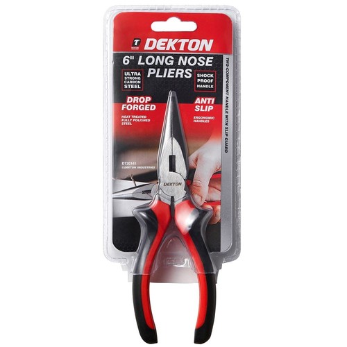 DEKTON HEAVY DUTY MINI EXTRA LONG NOSE DIAGONAL PLIERS CARBON STEEL 6" NEW - Picture 29 of 42