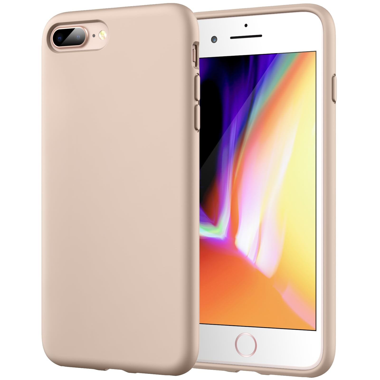 Étui iPhone 8 Plus / 7 Plus protection complète en silicone pour votre quotidien actif