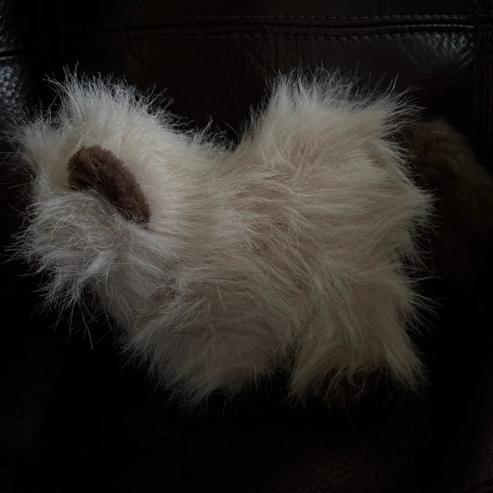 Fluffy Himalayan Cat Plush Toy Brown and White Stuffed Animal Webkinz - Image 2 of 2