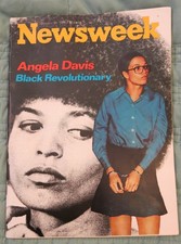 Angela Davis Newsweek Magazine October 26th 1970 - Black Revolutionary