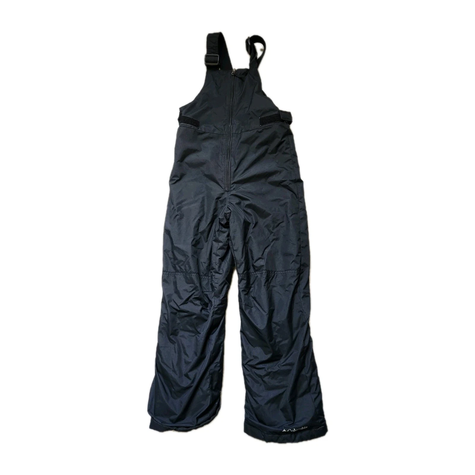 Columbia Kids Snow Bib Pants Youth Medium Black Insulated Ski Snowboard Outgrown