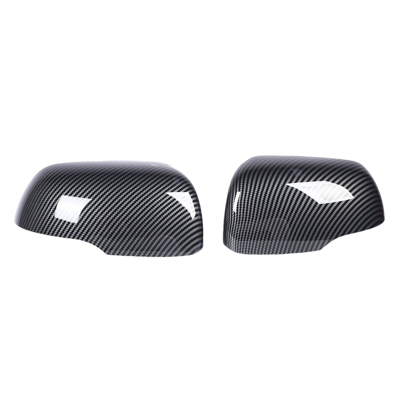 Side Rearview Mirror Cover Carbon Fiber Style Strong Protection Look For Picanto