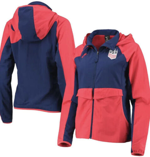 Nike All Weather AWF USWNT Women Team USA Soccer Jacket Size M