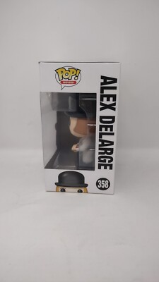 Funko Pop! Clockwork Orange Alex DeLarge 358 NEW Vaulted Protector