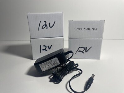 THREE DVE 12 Volt DC 1 Amp Switching Adapter Power Supply DSA-12PFT12 FUS 120100