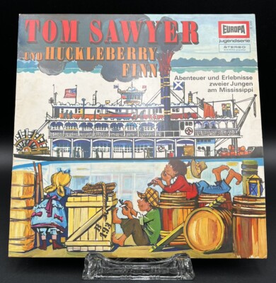 Schallplatte Europa Vinyl Hörspiel Tom Sawyer und Huckleberry Finn #B7000