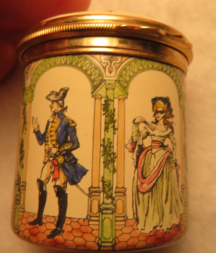 HALCYON DAYS SMALTO The Metropolitan Opera Trinket Box 1982 Verdi - Foto 5 di 14