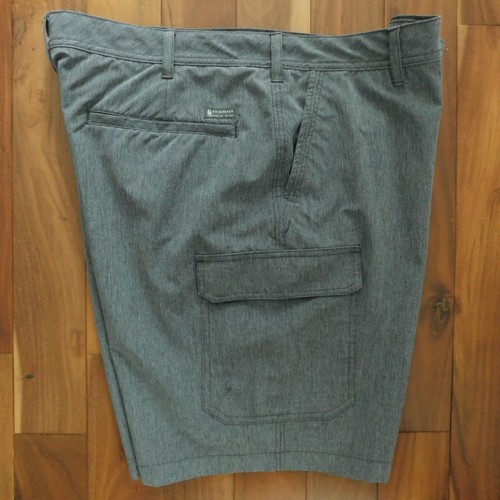G.H. Bass & Co. Men's 42 Gray Stretch Performance Quick-Dry Shorts EUC - Picture 10 of 11