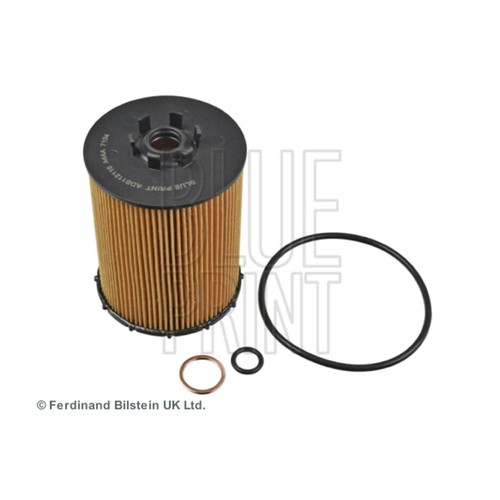 BLUE PRINT ADB112116 Oil Filter Insert – Fits BMW X5, 5, 6, 7 Series With V8 Engines