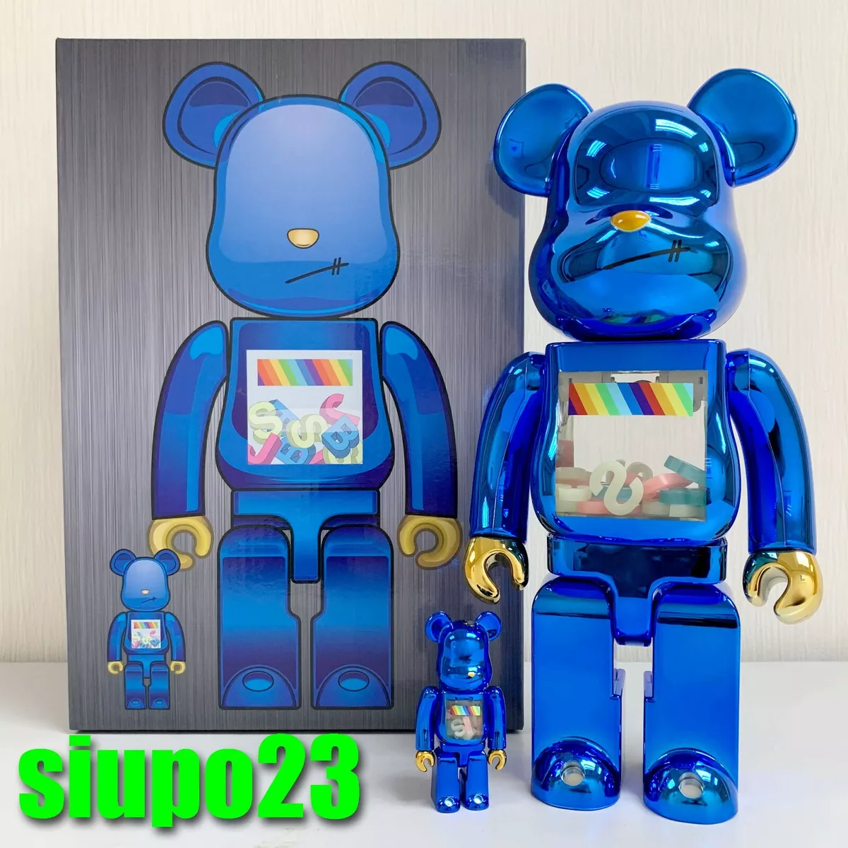 BE@RBRICK J.S.B. 3RD Ver. 100&400％ベアブリックフィギュア