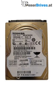 Toshiba -MK3276GSX-HDD2J94-320GB - SATA - PCB G002825A*