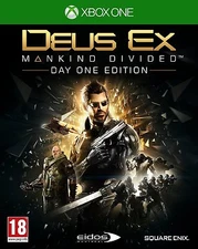 Deus Ex Mankind Divided Day One Edition Xbox One Brand New Factory Sealed