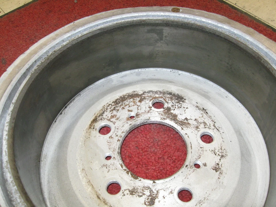 1956 1957 1958 1959 Mercedes Benz 220S W180 Aluminum Finned Front Brake Drum Foto 3 de 4