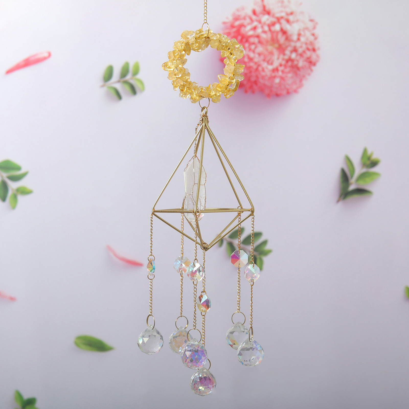 Wall Hanging Pendant Decorative Multifunctional Well Reflection Wall