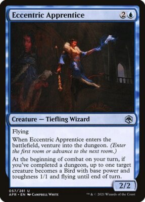 ECCENTRIC APPRENTICE x4 mtg NM-M Adventures in The Forgotten Realms 4 Unc