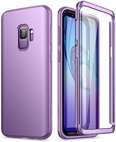 Case for Samsung Galaxy S9,【Built in Screen Protector】【Support Wireless Ch