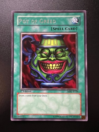 Pot of Greed MRL-E129 seltene 1. Auflage fast neuwertig Yugioh