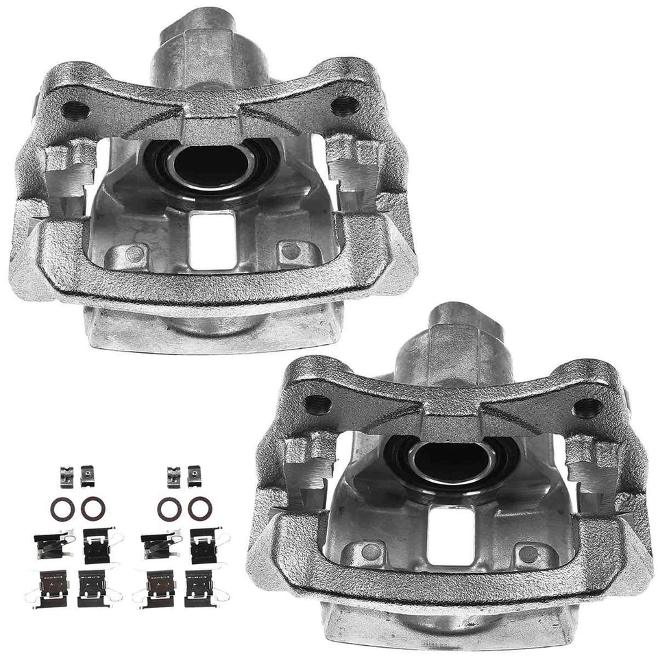 2x Pinzas de freno traseras con soporte para Lexus RX350 450h 2010-2012 Toyota Sienna Foto 2 de 4