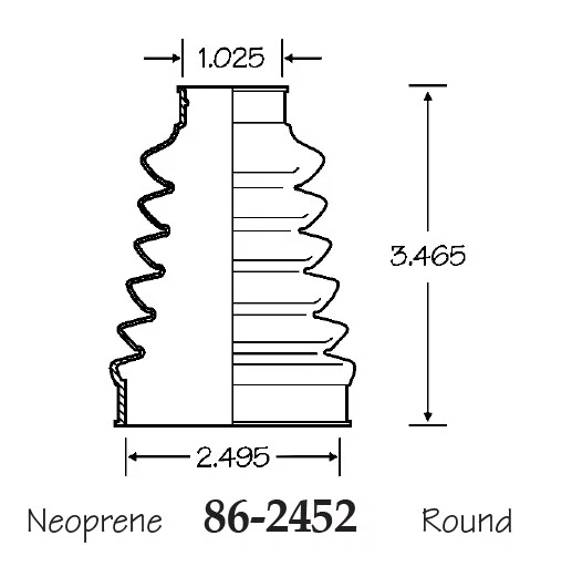 Bota de eje CV interior y exterior para Porsche Cayenne delantera 2008-2010 Foto 2 de 3