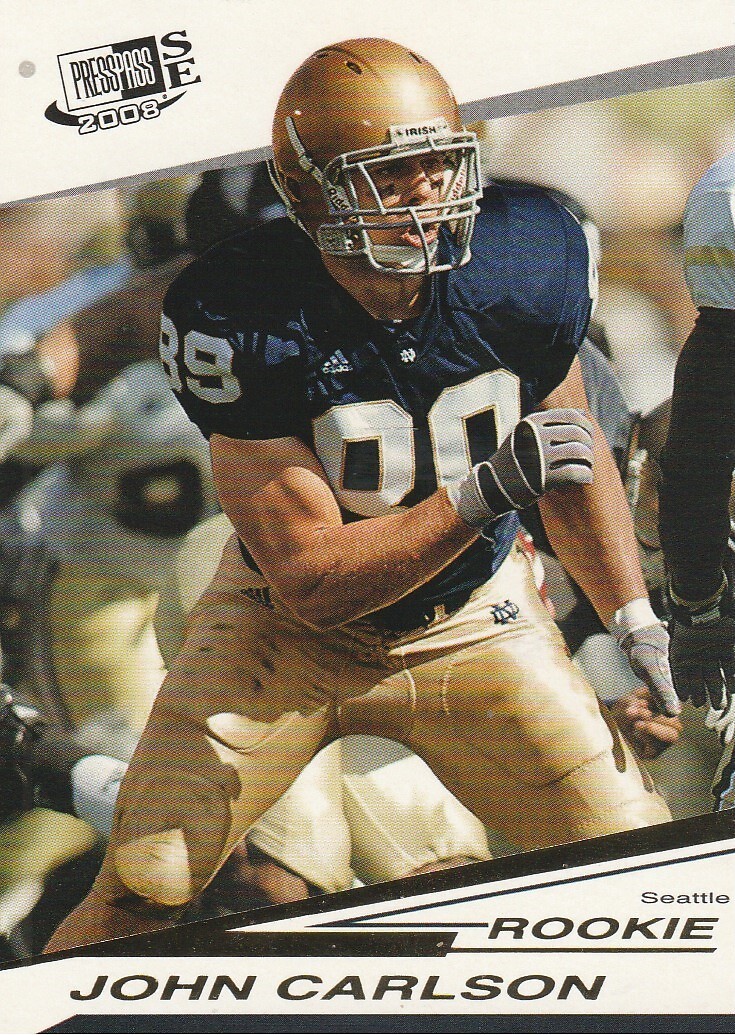 2008 Press Pass SE Gold #49 John Carlson