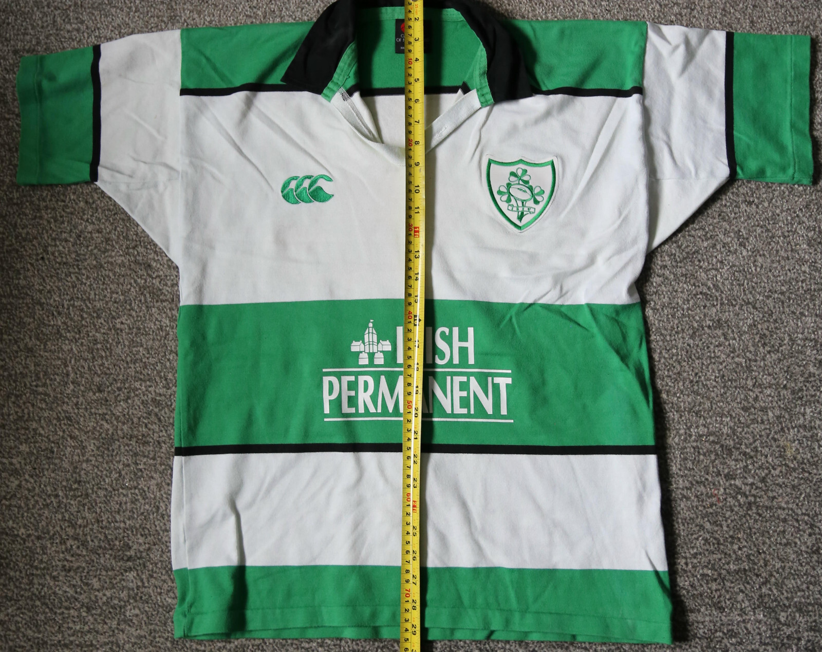 Ireland Irish Permanent Size M rugby shirt eBay
