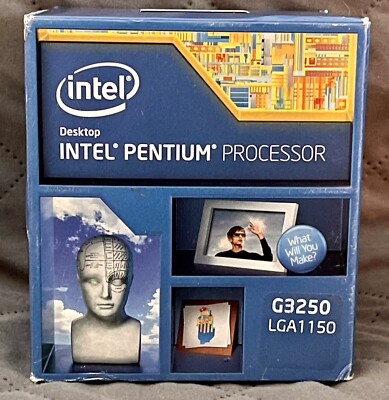 intel PENTIUM  PROCESSOR CPU G3250 LGA1150 Desktop 3.2 GHZ - 3MB Cache SEALED