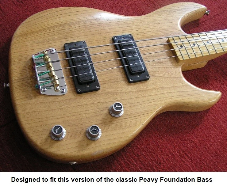 Peavey Foundation Bass wiring harness upgrade CTS Orange Drop Switchcraft