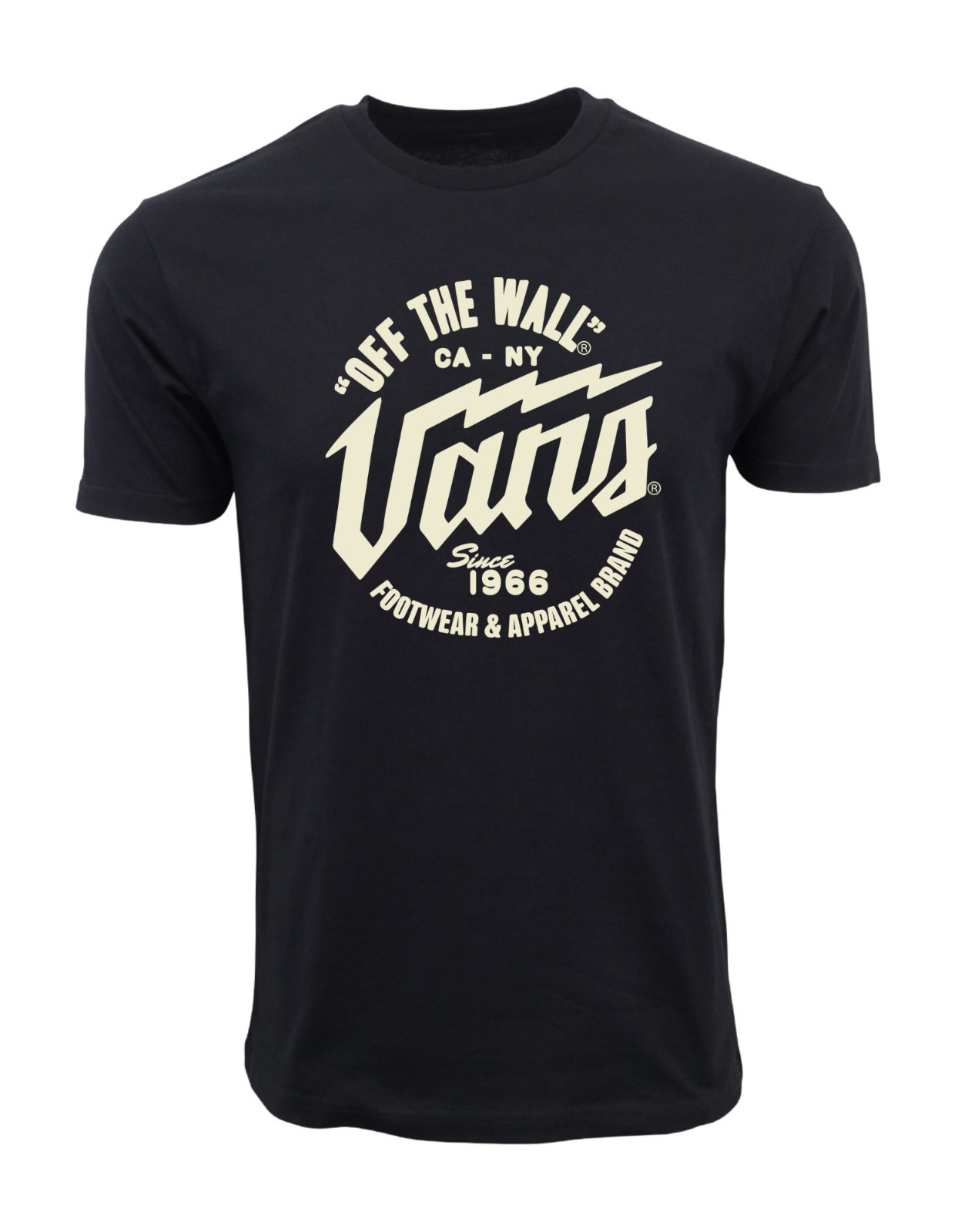 ФУТБОЛКА VANS MENS BOLT BLACK SS PREMIUM T SHIRT NEW BLK / SAND