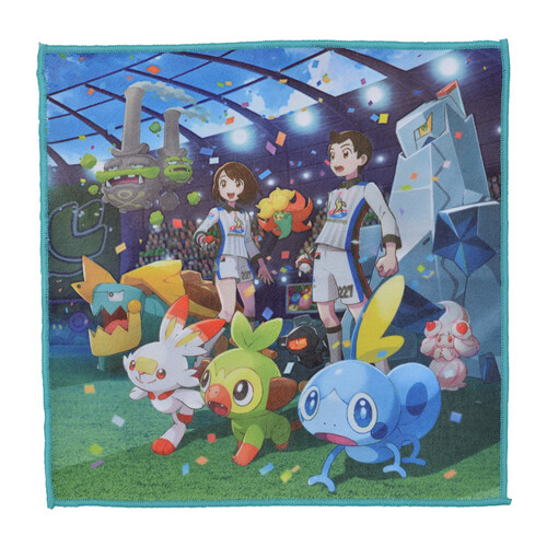 Pokemon Center THE GALAR POKEMON LEAGUE!! microfiber Hand towel Handkerchief