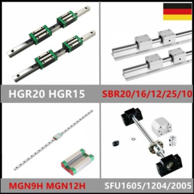 HGR20/15 SBR20/16/12/25/10 SFU1605/1204/2005 Kugelumlaufspindel Linearführung