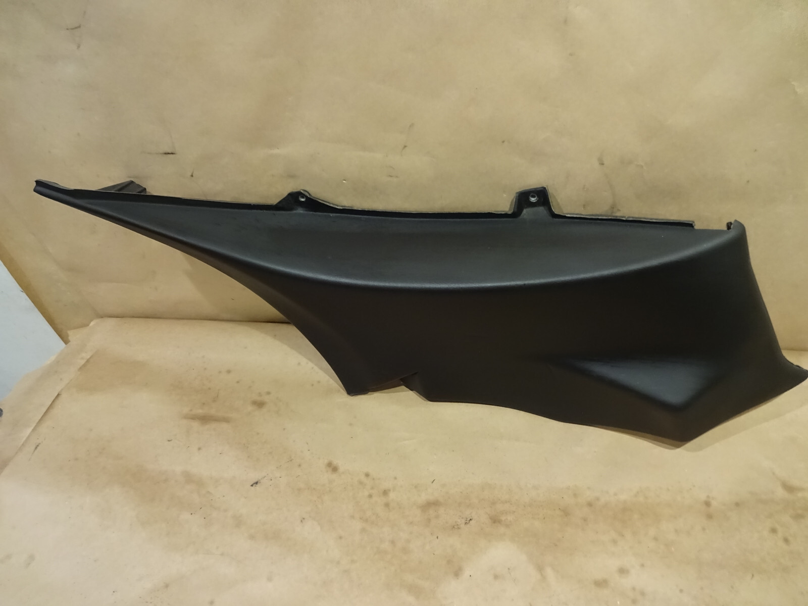 Maserati 4200 Coupe - LH Lower Rear Side Panel  (USED) Black - P/N 981211100