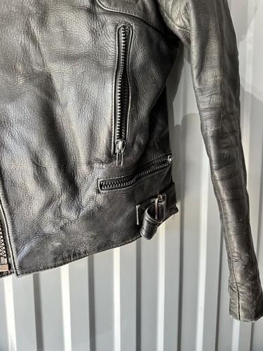 Racing Rare Genuine Leather Vintage Moto Hype Jacket - Bild 4 von 20