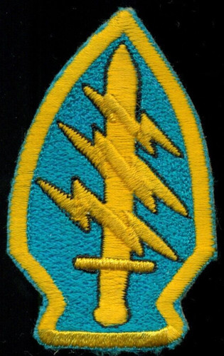 Original Vietnam Made US Army Special Forces Patch CC-1
