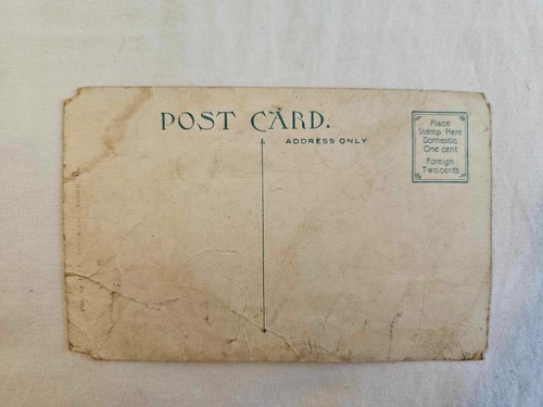 Tarjeta postal View at Lake Auburn by Night - Auburn, Maine - Imagen 2 de 2