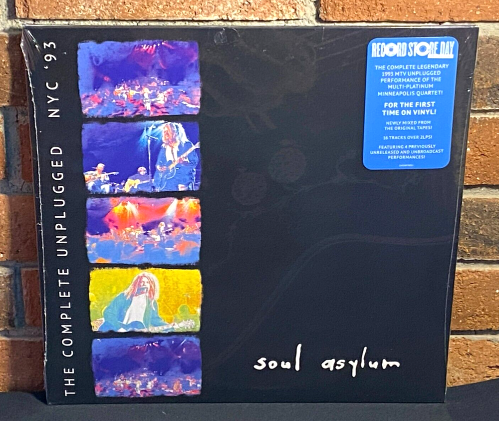 SOUL ASYLUM MTV Unplugged 93 Limited RSD First Press 2LP Black Vinyl Sealed