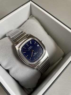 Timex Wristwatch1983 E-Line Reissue Automatic TW2Y07400 New