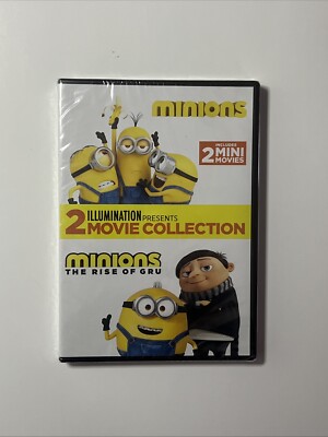 Minions The Rise Of Gru  2-movie Collection DVD Sandra Bullock NEW