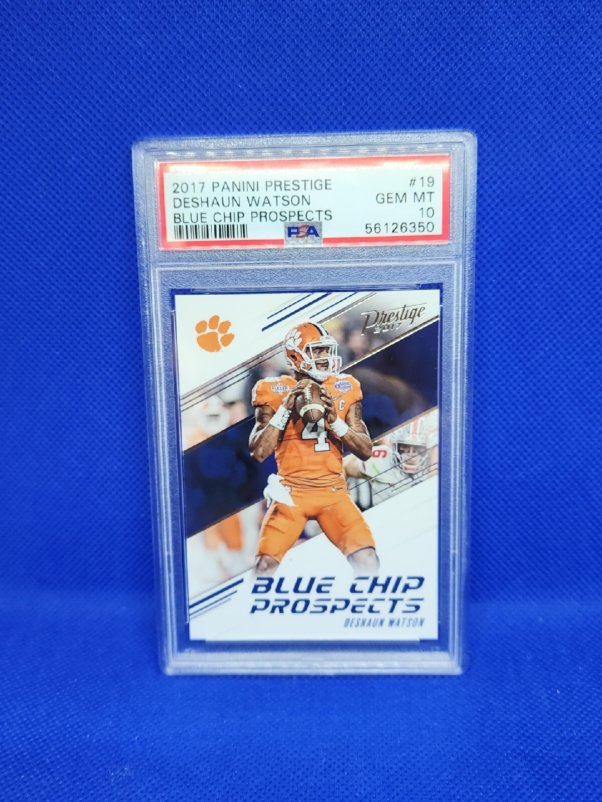 Deshaun Watson Panini Prestige Blue Chip Prospects #19 Base