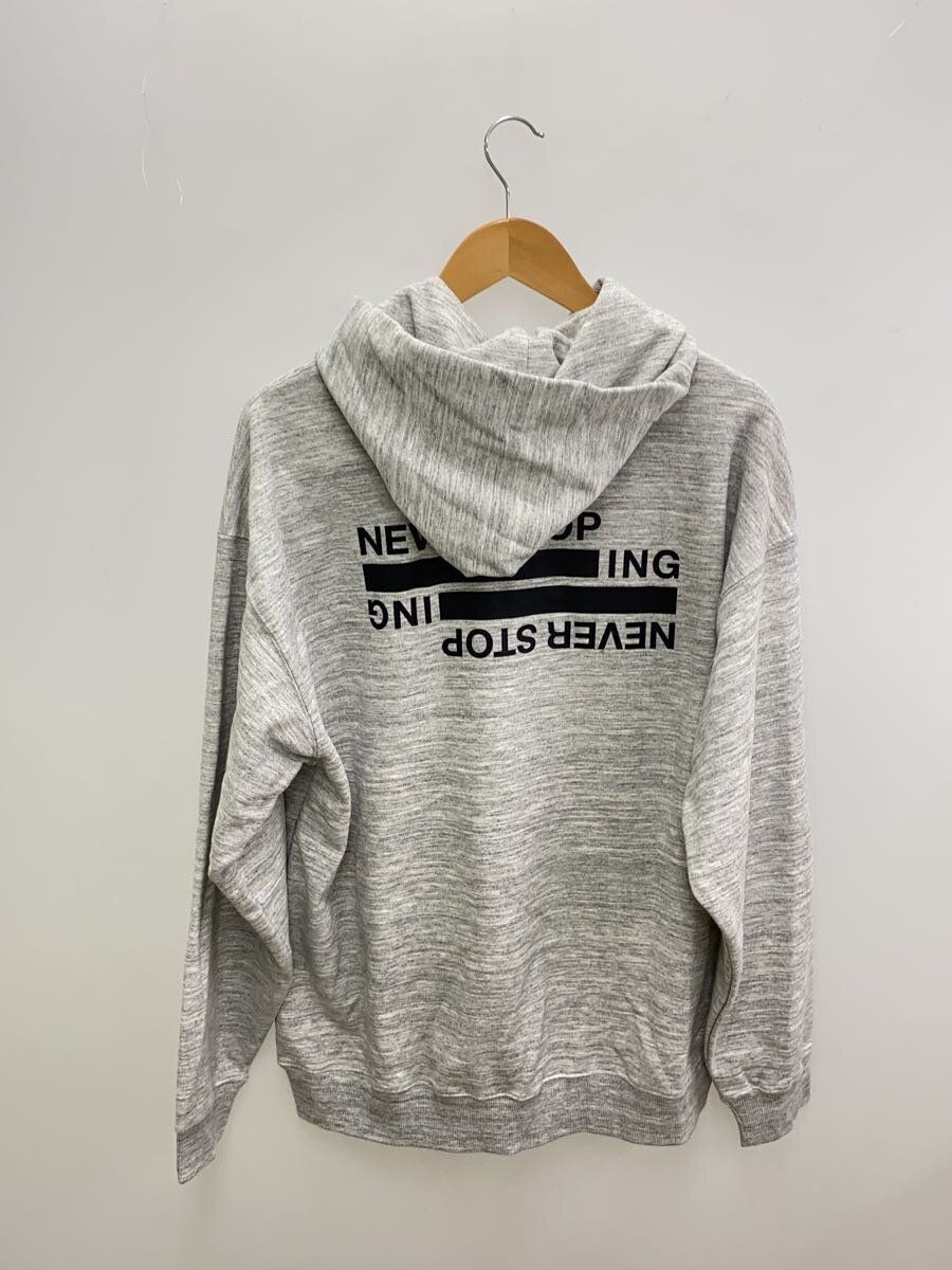 THE NORTH FACE HOODIE NEVER STOP ING L POLYESTER Gray Used | eBay