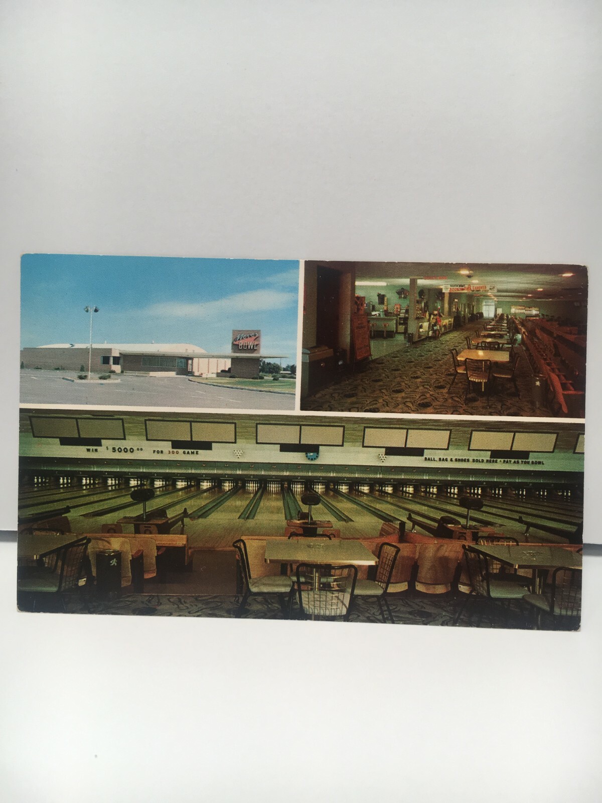 Meves Bowl Grand Island Nebraska Bowling Alley Multi View Postcard eBay