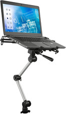 Laptop Vehicle Mount, No-Drill Computer Seat Mount, Full Motion Adjustable Desig