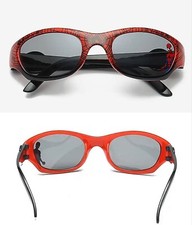 MARVEL HEROES SPIDERMAN Spidey SUNGLASSES w/CASE Sun Blocker Shades 100 UV NEW 