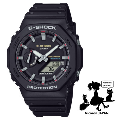 CASIO G-SHOCK Men's Watch GA-2100RL-1AJF ANALOG-DIGITAL RED Black