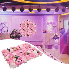 23.6x15.7 inch, 12* Artificial Flower Wall Panels for Wedding Backdrops Decor