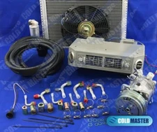 Coldmaster A/C Kit Evaporator 406-1 Heat & Cool w/ Electric Harness, 2A-V Belt