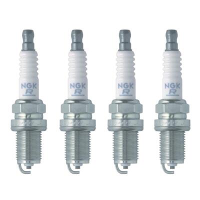 NGK Spark Plug Set (4 Pieces) (V-Power) (Gap 0.032)