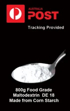 800g of  Maltodextrin  DE 18  made from corn starch – Vegan , Gluten Free
